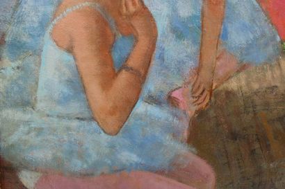 François GALL (1912-1987). Les trois Ballerines....