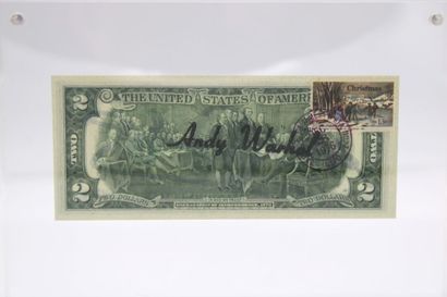 Attribué à Andy WARHOL (1928-1987) Billet...