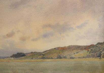 Pierre VIGNAL (1855-1925). Landscape. Watercolor.
Dimensions...