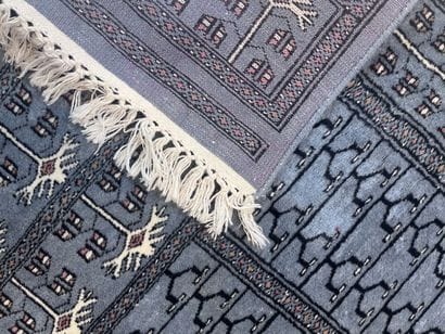 Tapis Galerie moultane 
Pakistan 
Vers 1975
Dimensions...