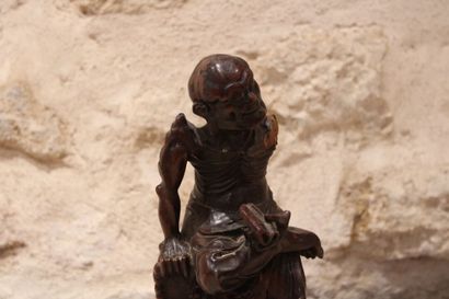 China 20th century, Empty figure, carved...