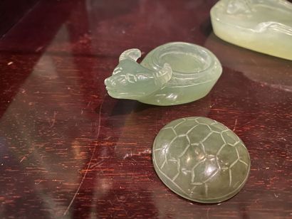 CHINA, suite of five jade elements, 20th...