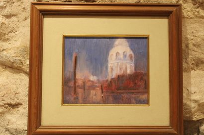 Eduardo MOLL (1929), View of a dome on a...