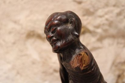 China 20th century, Empty figure, carved...
