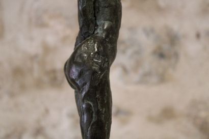 Carole IVOY (1957), Standing nude woman,...