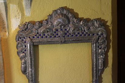 Silver frame, South America, 19th century,...