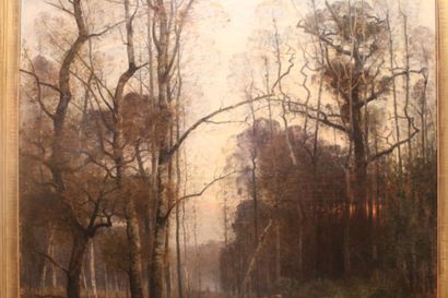 Louis-Aimé JAPY (1840-1916), Cows in the...