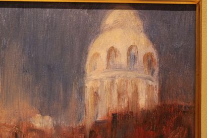 Eduardo MOLL (1929), View of a dome on a...