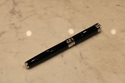 MONT BLANC, fountain pen with gold nib, Length:...