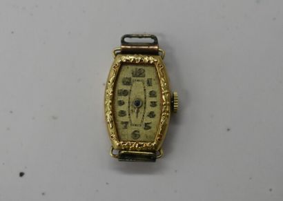 Quartz lady's watch, dial with Arabic numerals,...