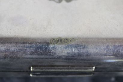 Box out of silver plated metal quantified...