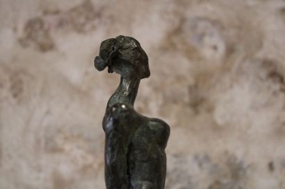 Carole IVOY (1957), Standing nude woman,...