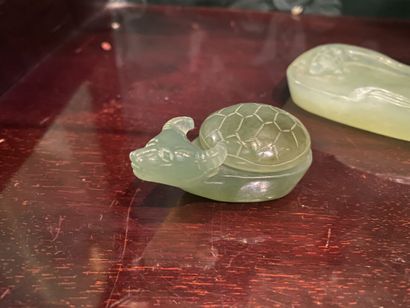 CHINA, suite of five jade elements, 20th...