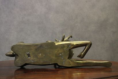 THAILANDE (dans le goût) 
Stag in bronze...