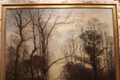 Louis-Aimé JAPY (1840-1916), Cows in the...