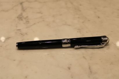 MONT BLANC, fountain pen with gold nib, Length:...