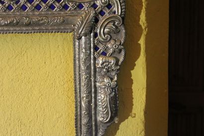 Silver frame, South America, 19th century,...