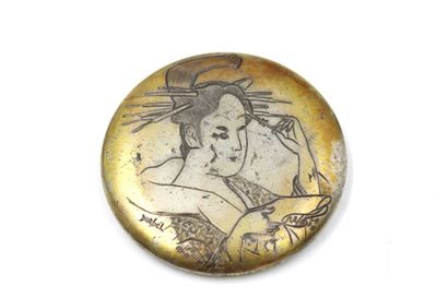 DURBEL
Medal Kitagawa Utamaro Painter Fuji-Yama...