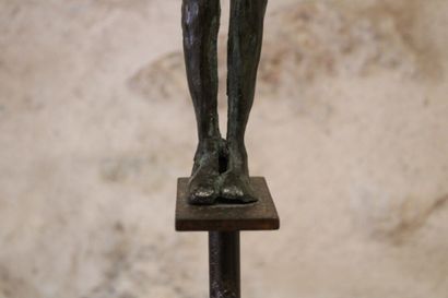 Carole IVOY (1957), Standing nude woman,...