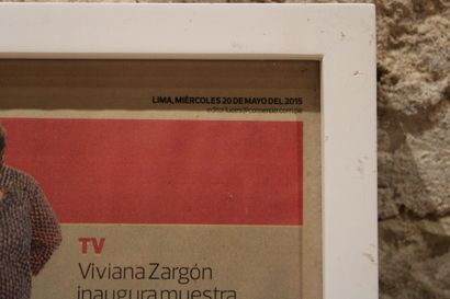 PERU, Suite of two front pages of the Peruvian...