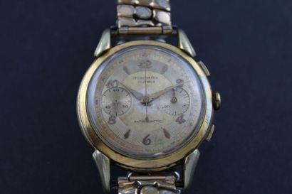 ISCO-WATCH
Chronographe bracelet plaqué or....