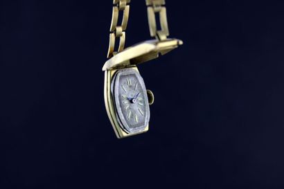 ROC
Montre de dame en or jaune 18k.

Cadran...