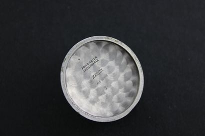 ZENITH
Montre bracelet en acier chromé. Boitier...