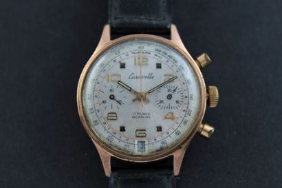CARAVELLE
Chronographe bracelet plaqué or....