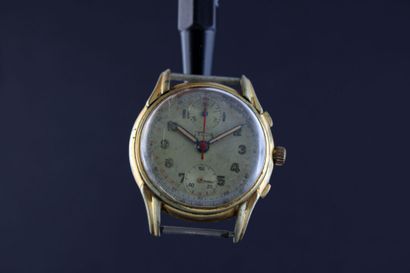 TELDA
Montre chronographe bracelet plaquée...