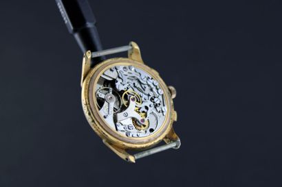 TELDA
Montre chronographe bracelet plaquée...