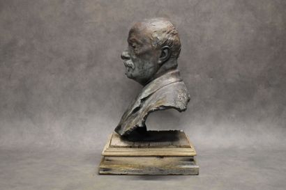 Félix CHARPENTIER (1858-1924), Buste d'homme...
