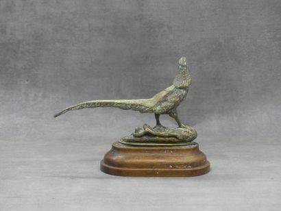 TRODOUX (dans le goût de), Volatile en bronze...