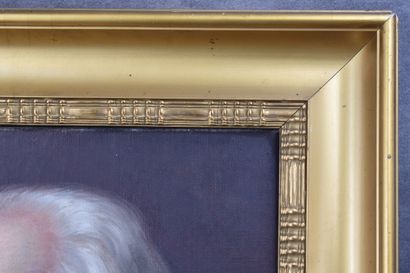 French school of the XXth century, Portrait...