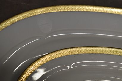 SCHERZER Bavaria. Porcelain service with...