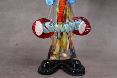 MURANO (attributed to), Clown with accordion...