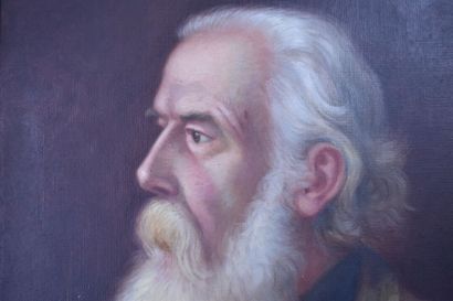 French school of the XXth century, Portrait...