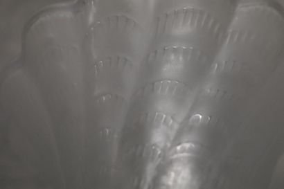 LALIQUE FRANCE. Cup on foot out of moulded...