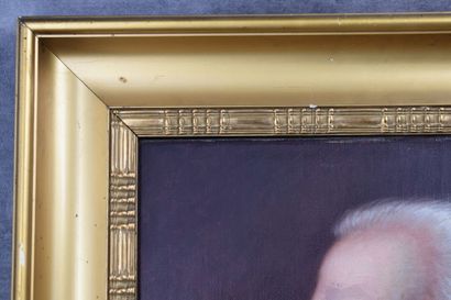 French school of the XXth century, Portrait...