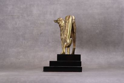 Irénée ROCHARD (1906-1984), Greyhound, bronze...
