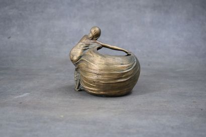 Peter TERESZCZUK (1875-1963), Gilded bronze...