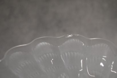 LALIQUE FRANCE. Cup on foot out of moulded...