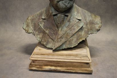 Félix CHARPENTIER (1858-1924), Buste d'homme...