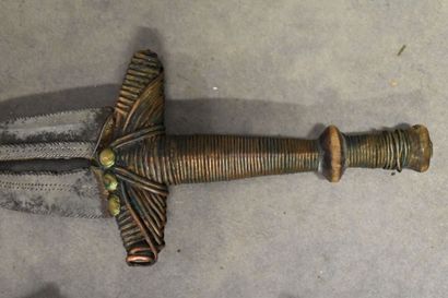 AFRIQUE. Réunion de trois armes comprenant...