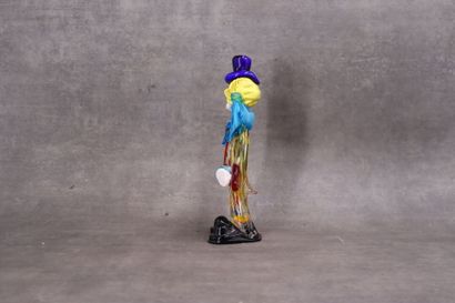 MURANO (attributed to), Clown with accordion...