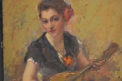 Joueuse
Georges LEMMERS (1871-1944), Woman...