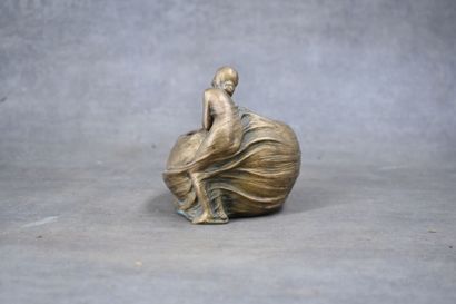 Peter TERESZCZUK (1875-1963), Gilded bronze...