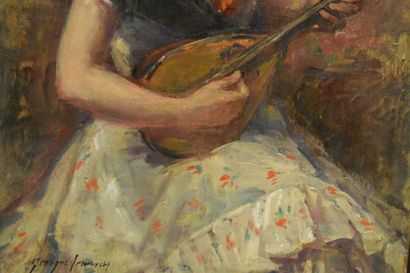 Joueuse
Georges LEMMERS (1871-1944), Woman...