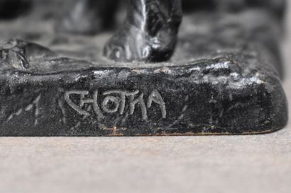 CHOTKA 
Anton CHOTKA (1875-1925) Inkwell...
