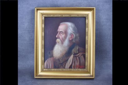 French school of the XXth century, Portrait...