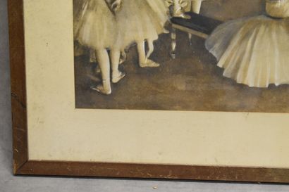 Edgar DEGAS (1834-1917) (after), Rehearsal...